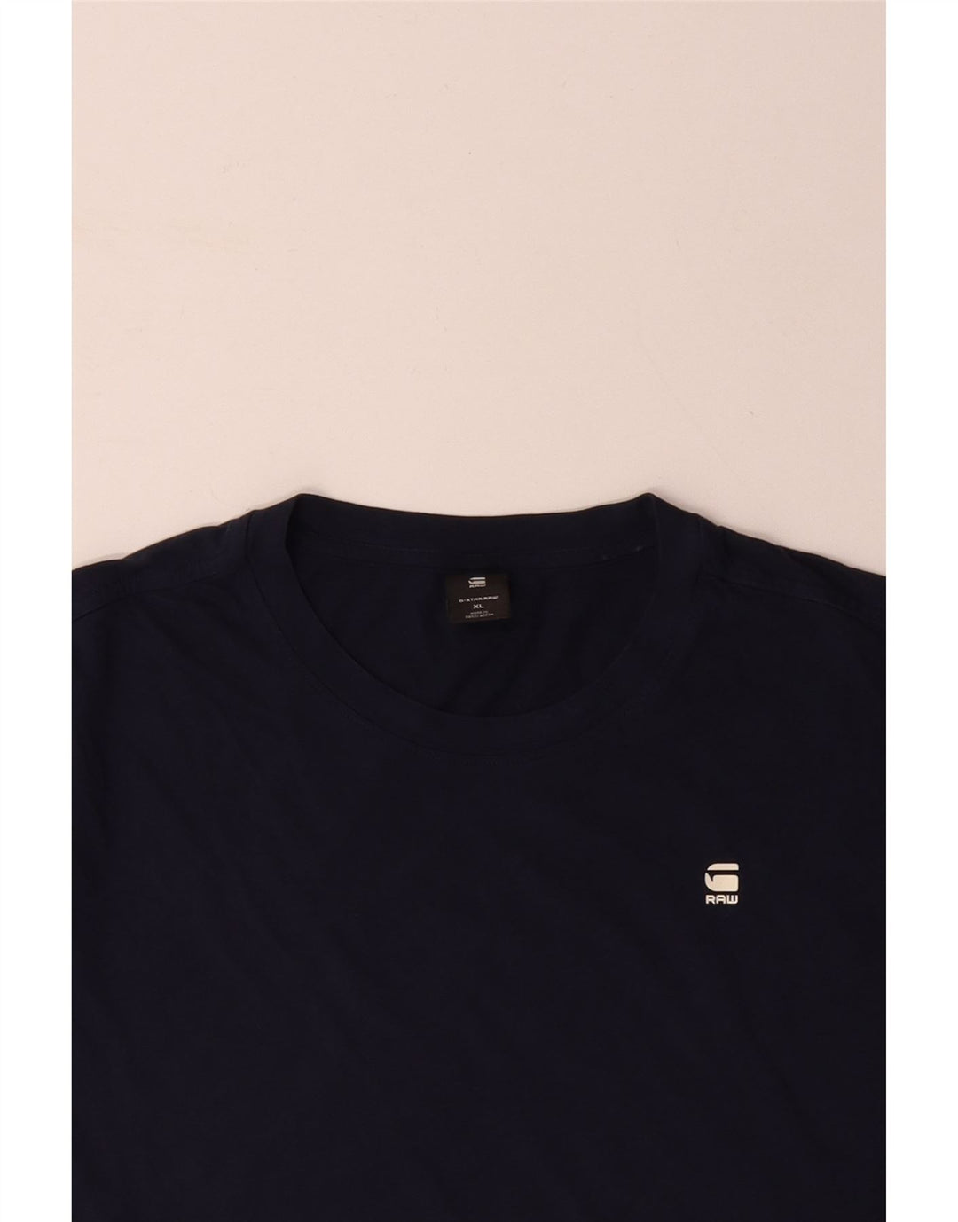 Ανδρικό T-Shirt G-STAR Top XL Navy Blue Cotton
