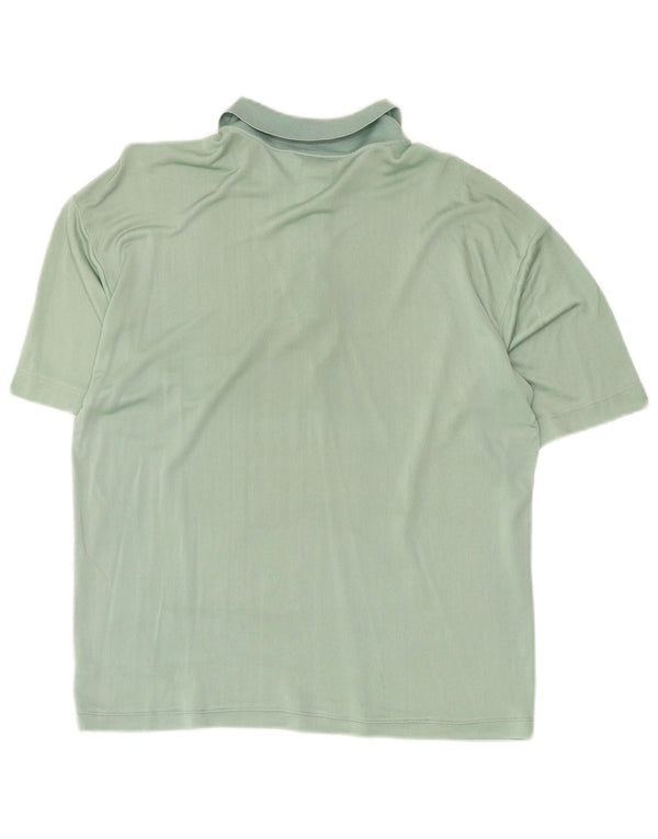 Krizia Γυναικείο πουκάμισο Polo Loose Fit UK 14 Medium Green Silk