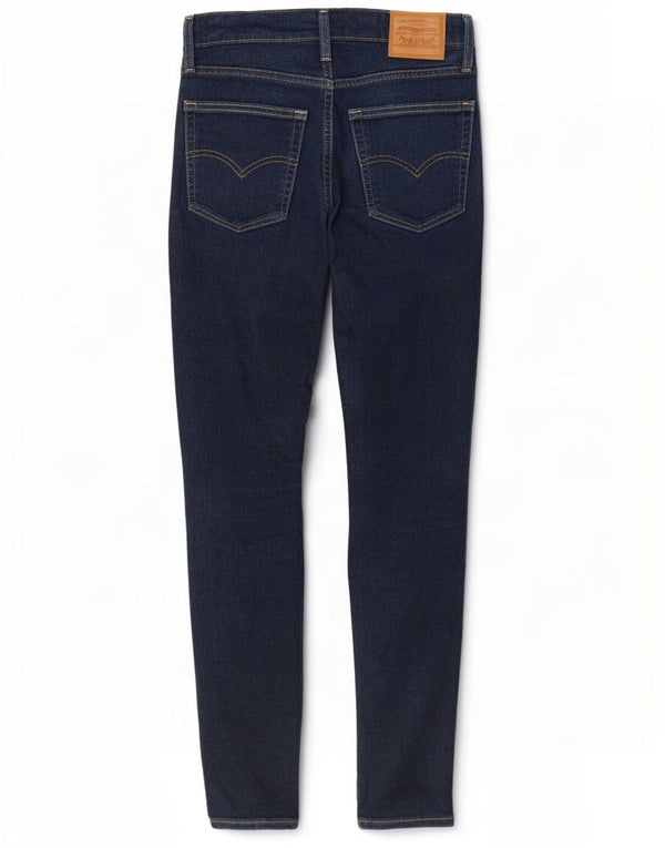 Levi's Womens 721 High Rise Skinny Jeans W27 L27 Navy Blue