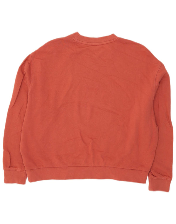 Γυναικεία φούτερ Lee Relaxed Fit Jumper UK 10 Small Red Cotton