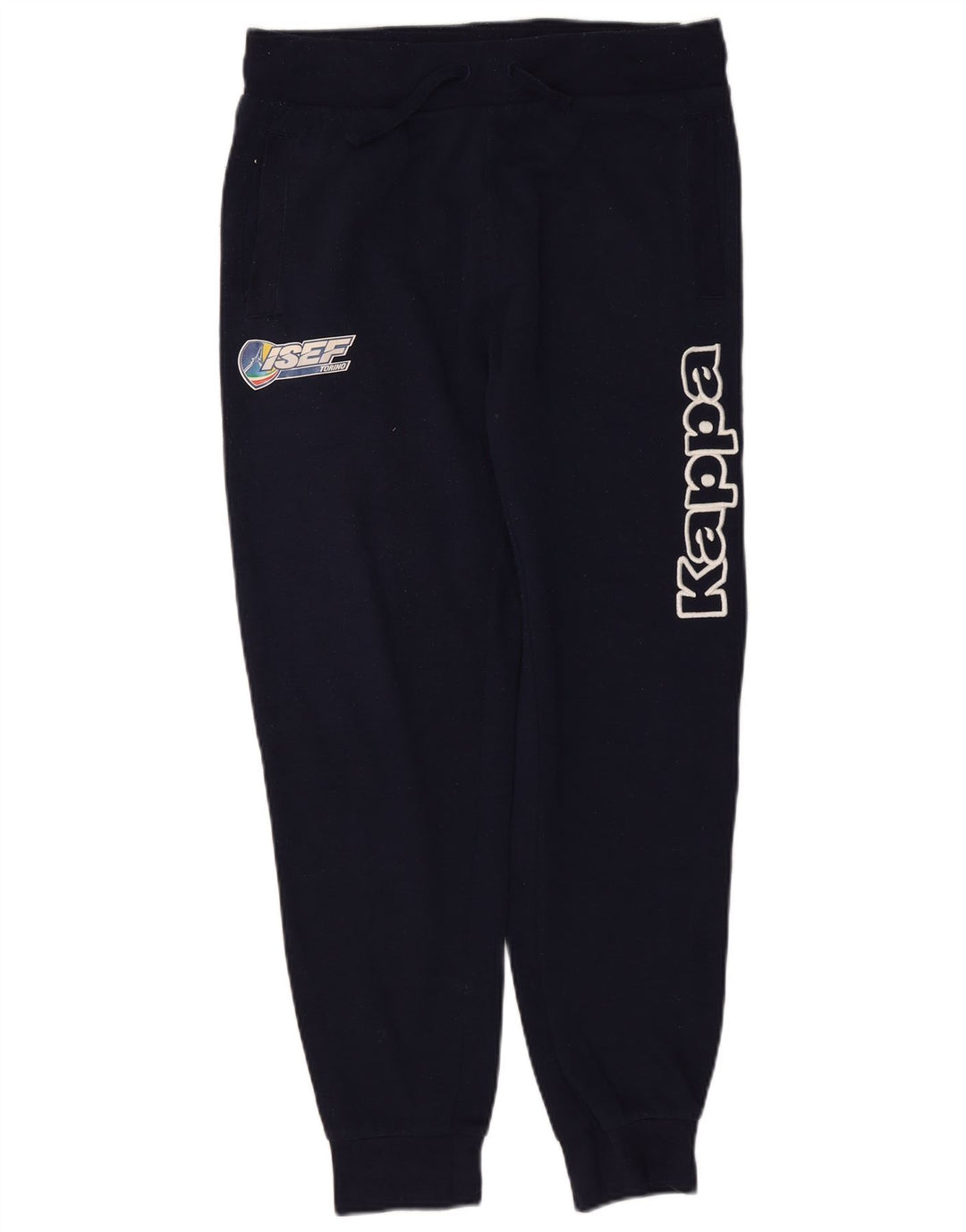 Ανδρική φόρμα γραφικής Kappa Παντελόνι Joggers Small Navy Blue Polyester