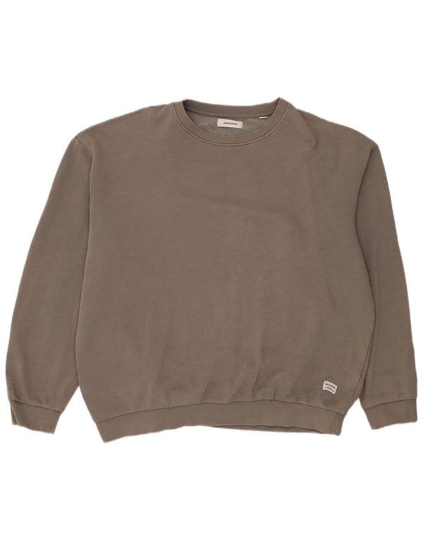Ανδρικό φούτερ Jack & Jones Jumper XL Γκρι βαμβακερό