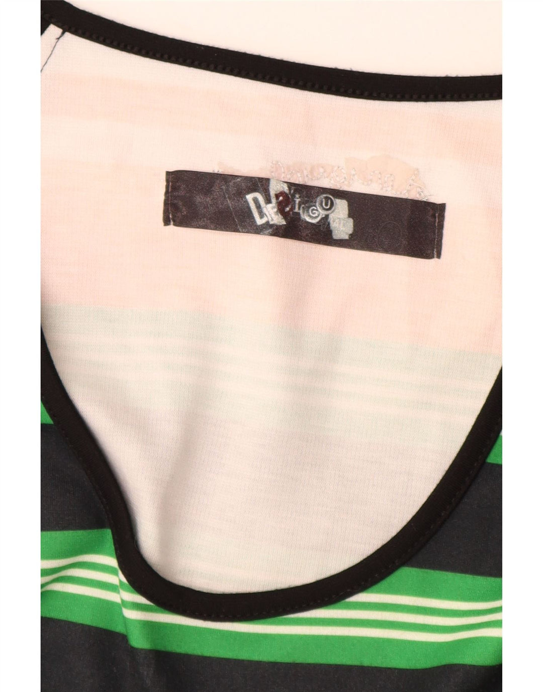 DESIGUAL Γυναικείο γραφικό μπλουζάκι UK 12 μεσαία πολύχρωμη πεταλούδα