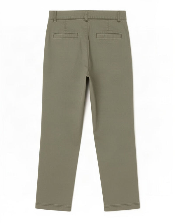 Gap Womens Boyfriend Crop Straight παντελόνι Chino US 12 Large W30 L26 Khaki