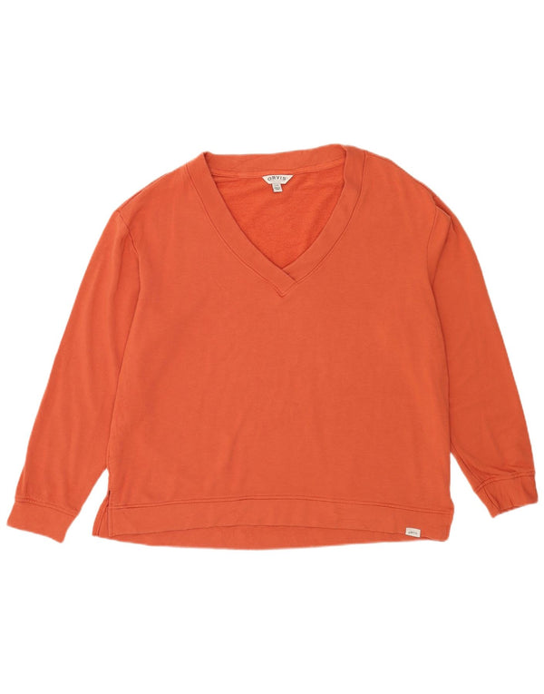 Γυναικείο φούτερ Orvis Oversized Jumper UK 16 Large Orange Modal
