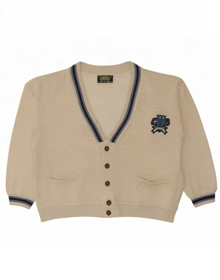 Μεγάλη ανδρική φόρμα φόρμας Bay Loose Fit Top Jacket Medium Beige Flecked