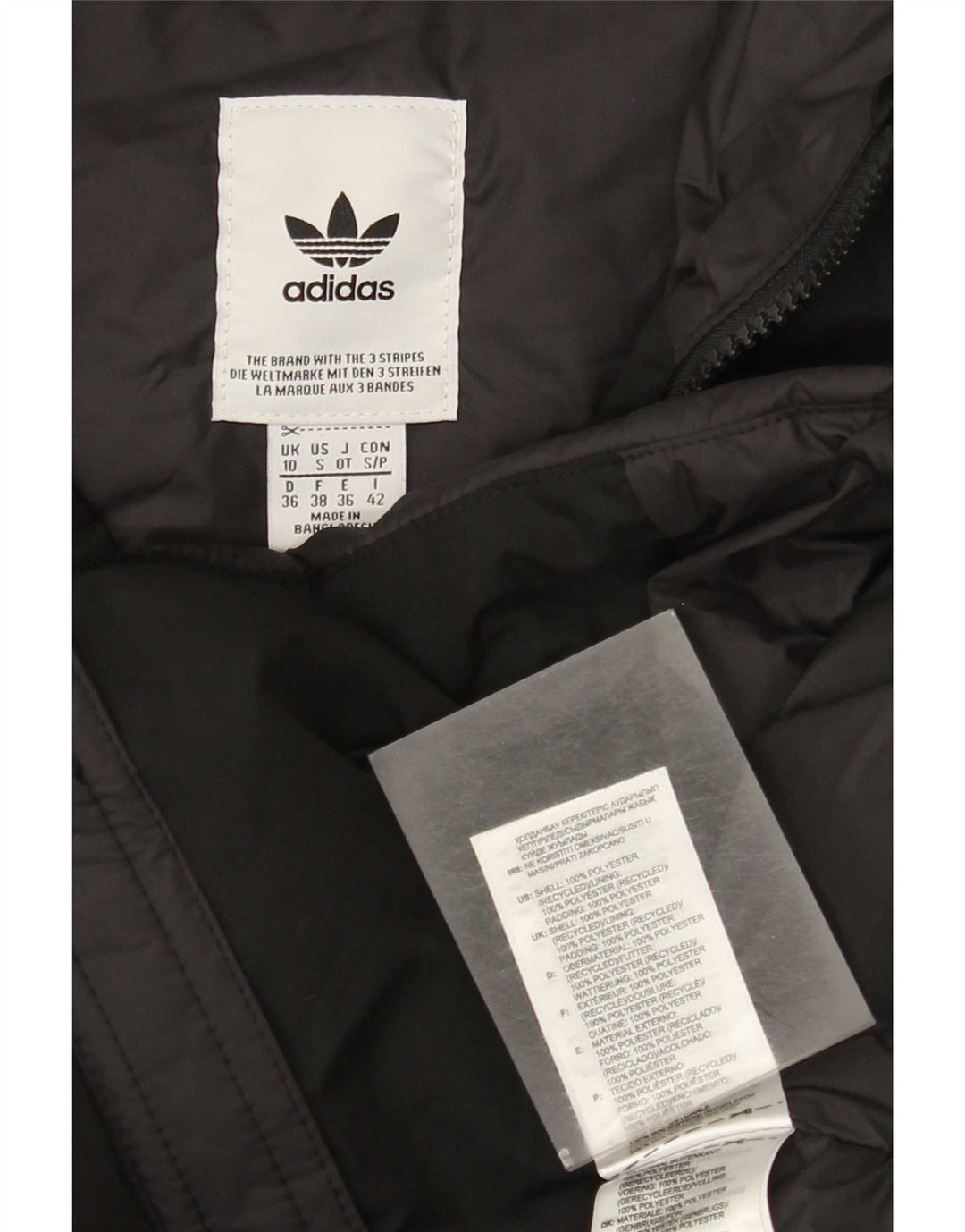 Adidas Γυναικείο UK 10 Μικρός Μαύρος Πολυεστέρας