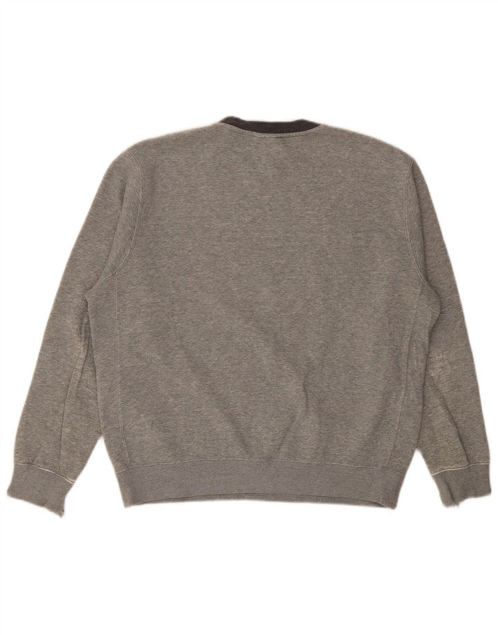 Ανδρικό φούτερ Nike Jumper από μεσαίο γκρι βαμβάκι