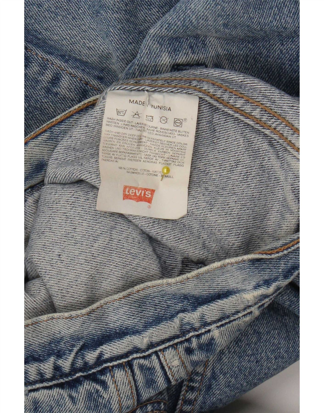 Ανδρικό τζιν μπουφάν Levi's UK 40 μεγάλο μπλε βαμβακερό