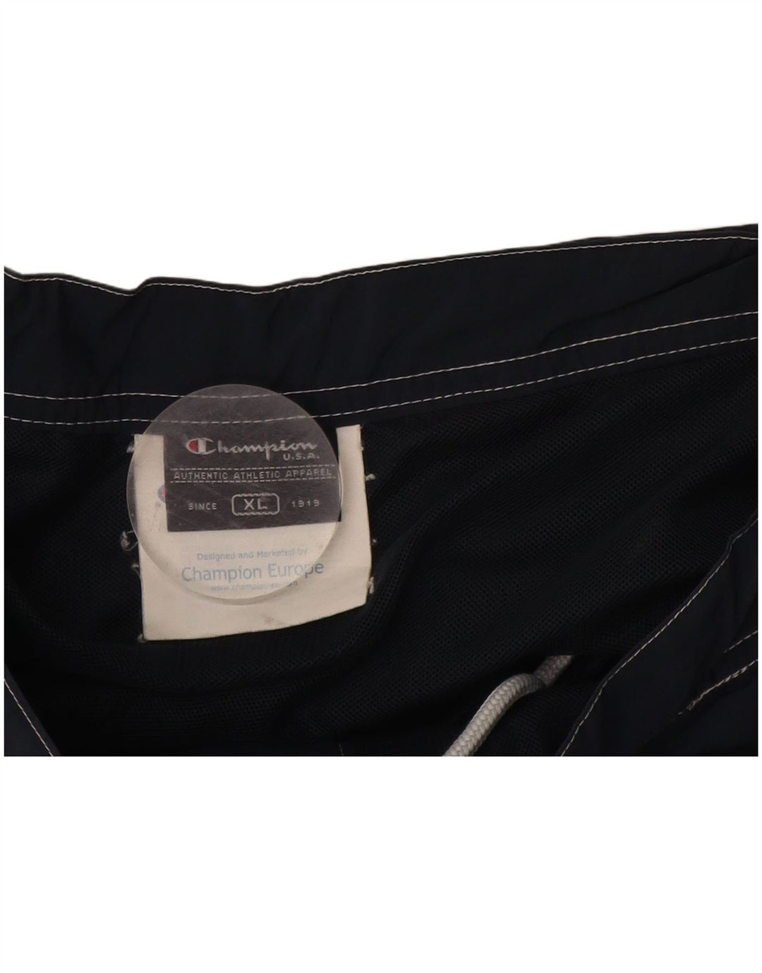 Champion Ανδρικά γραφικά σορτς κολύμβησης XL Navy Blue Polyester