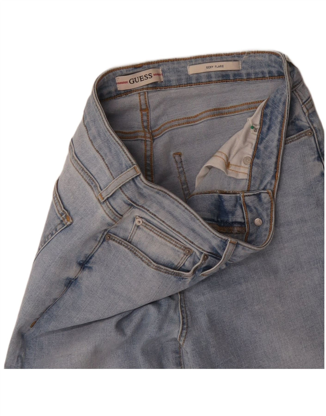 GUESS Γυναικείο Sexy Flared Jeans W30 L31 Blue