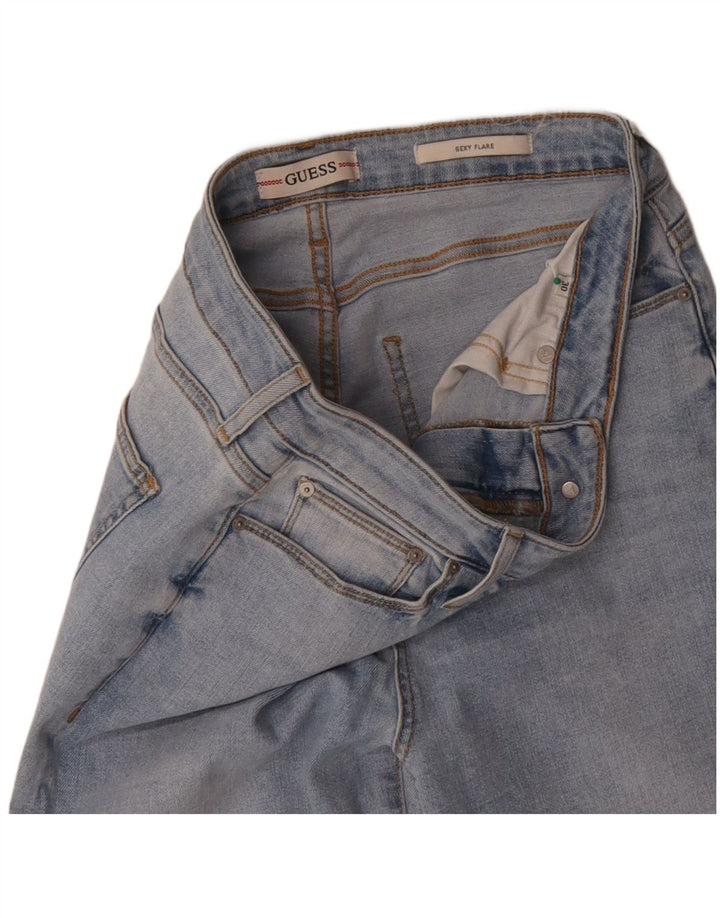 GUESS Γυναικείο Sexy Flared Jeans W30 L31 Blue