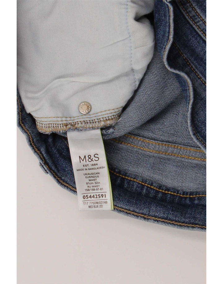 Ανδρικό τζιν σορτς Marks & Spencer Medium W32 Μπλε βαμβακερό
