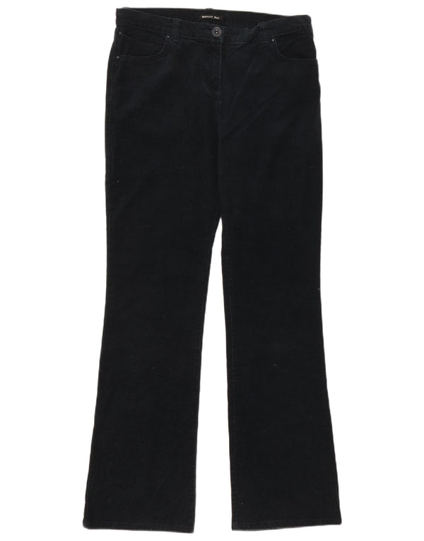 Marks & Spencer Γυναικείο κοτλέ παντελόνι UK 12 Medium W32 L32 Navy Blue