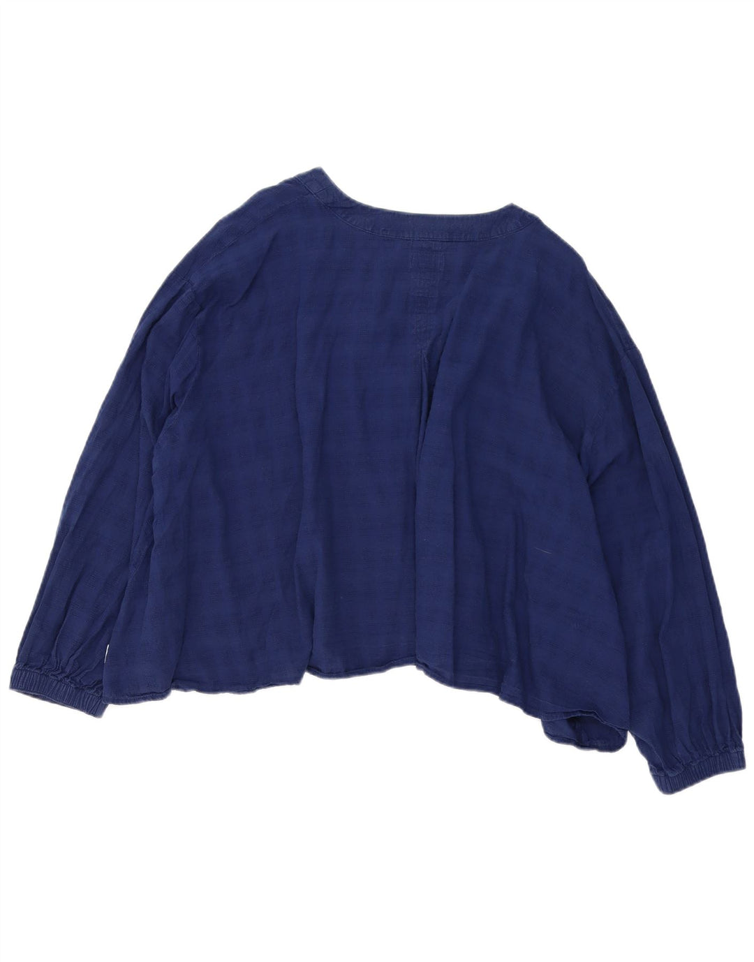 Wrangler Γυναικείο πουκάμισο Crop Oversized Μπλούζα UK 10 Small Blue
