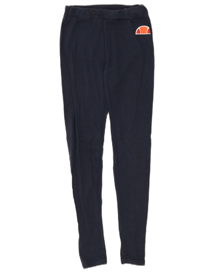 Ellesse Γυναικείο Κολάν UK 10 Small Navy Blue βαμβακερό