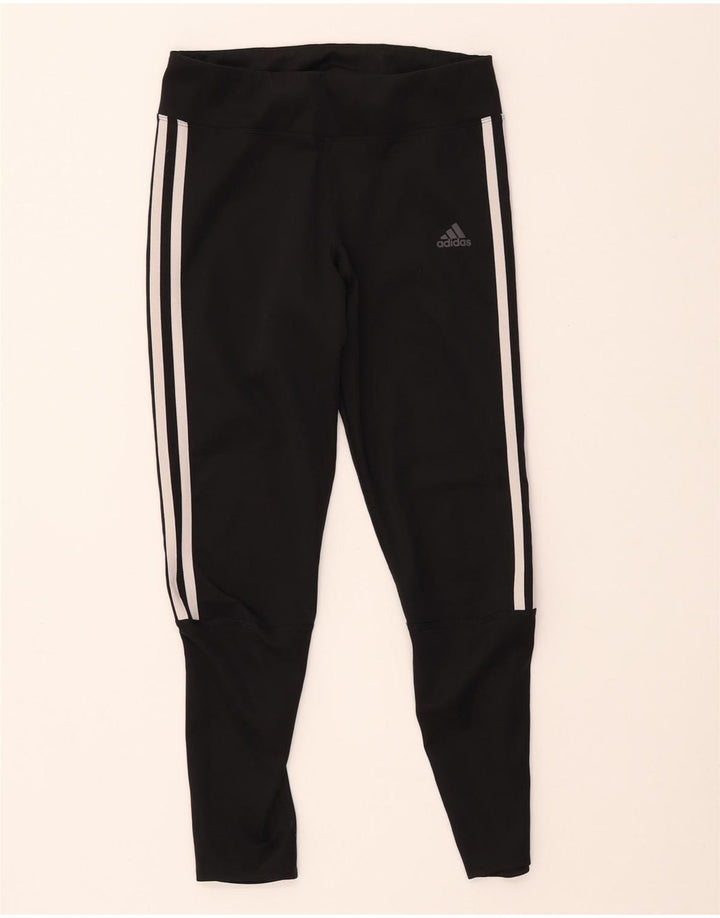 Γυναικεία κολάν ADIDAS Climalite UK 8/10 Small Black Polyester