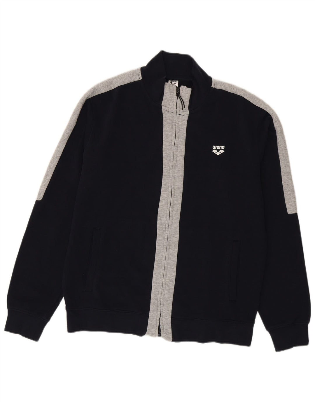 Ανδρική φόρμα Arena Top Jacket Μεγάλο μπλε ναυτικό χρώμα, βαμβακερό