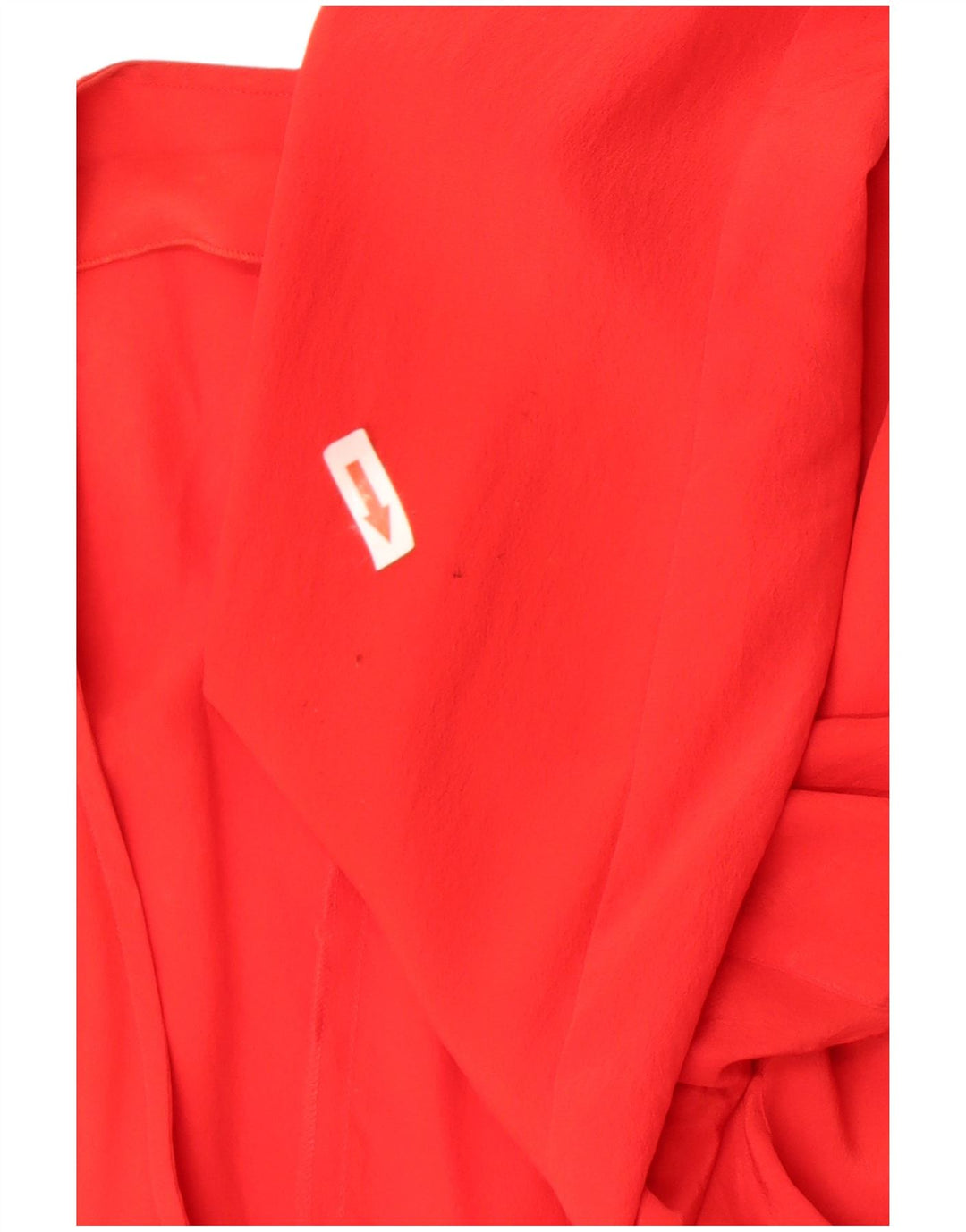 Vintage Γυναικείο Μπουφάν 2 Κουμπιά Blazer IT 46 Μεγάλο Κόκκινο Μεταξωτό