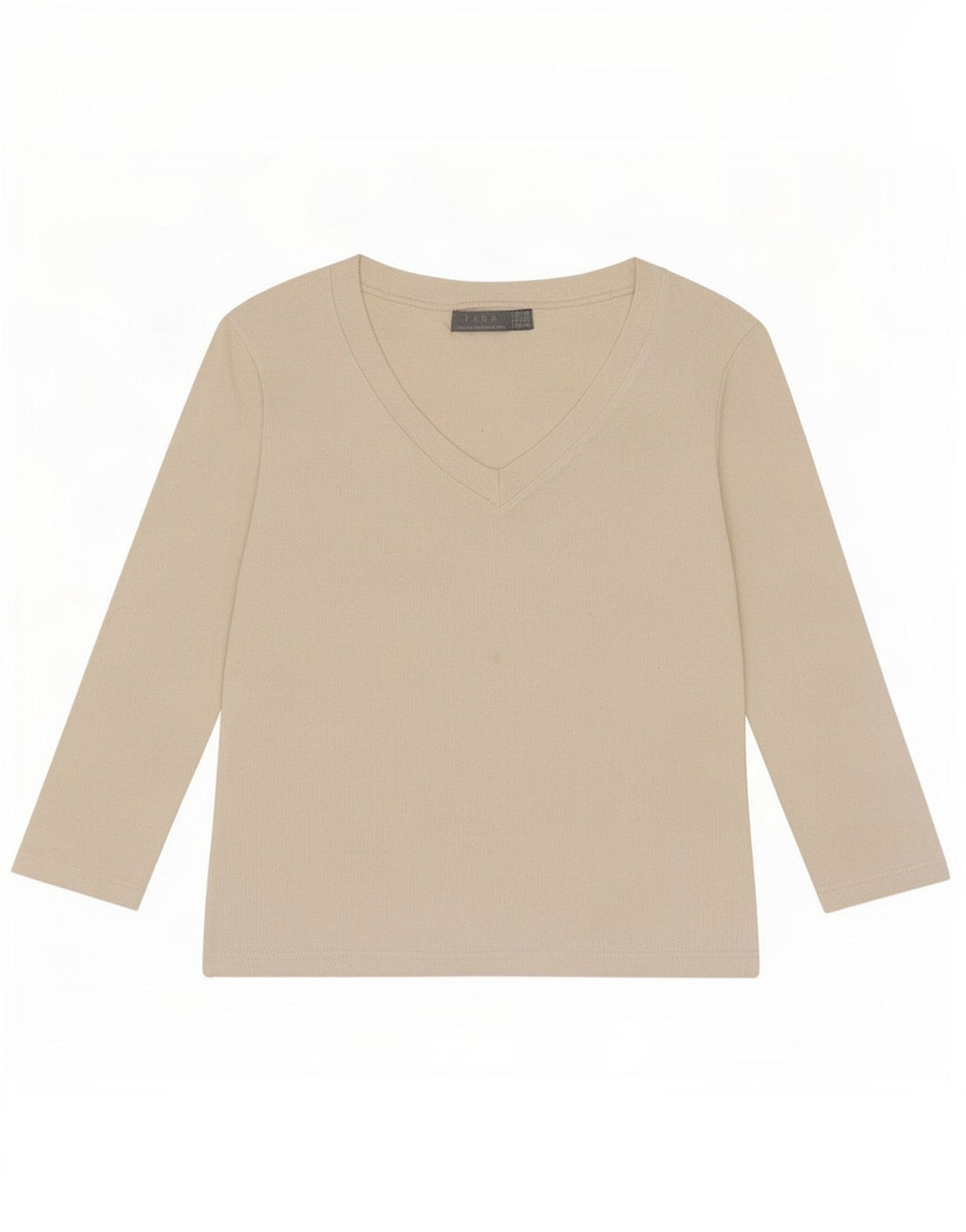 Zara Γυναικείο Crop Top 3/4 Sleeve UK 12 Medium White
