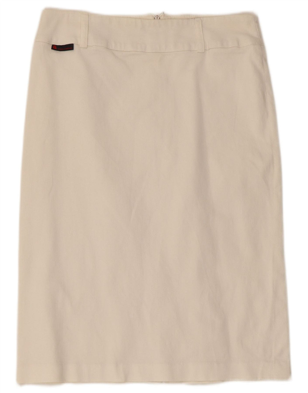 Dolce & Gabbana Γυναικεία ίσια φούστα IT 42 Medium W30 Λευκό βαμβακερό