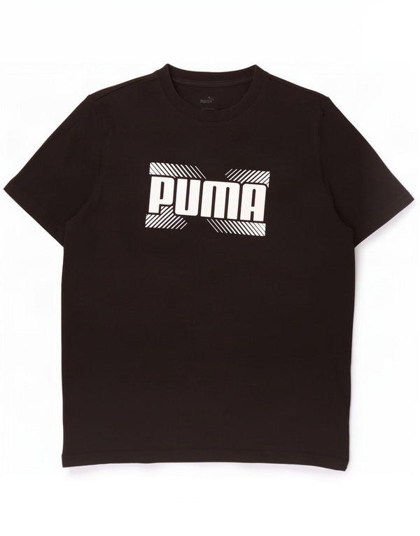 Ανδρικό γραφικό T-Shirt Puma Top Large Μαύρο