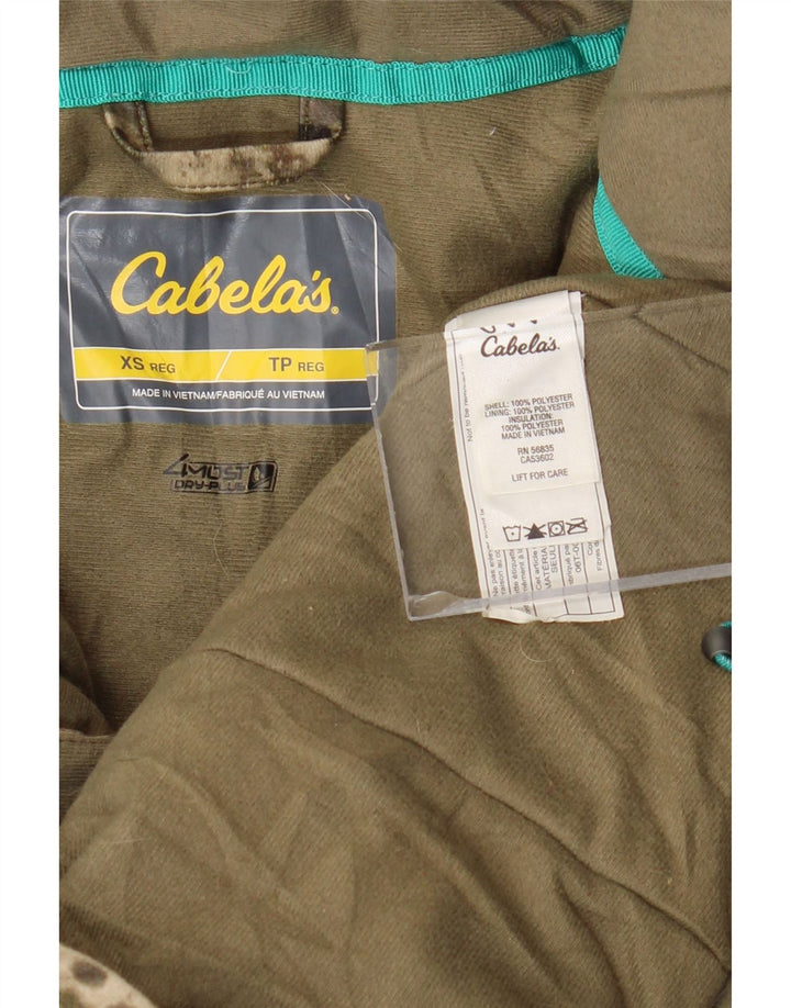 Γυναικείο τζάκετ CABELA'S Oversized Windbreaker UK 6 XS Χακί Καμουφλάζ