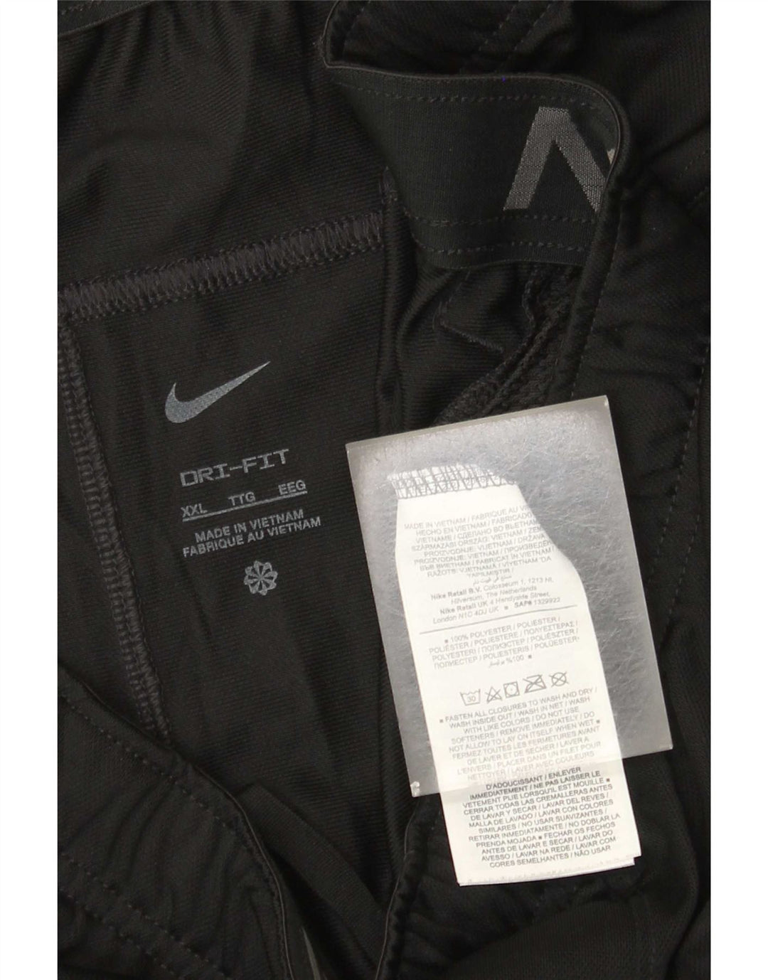 Ανδρικό αθλητικό σορτς Nike Dri Fit 2XL μαύρο πολυεστέρα