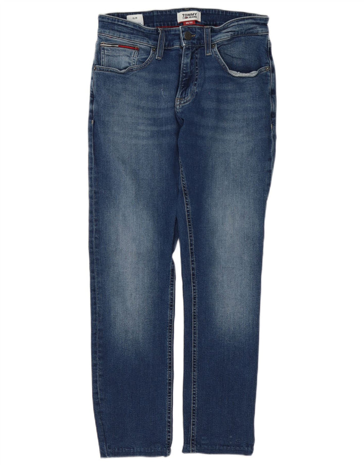 Tommy Hilfiger Ανδρικό Slim Jeans W30 L28 Blue Cotton