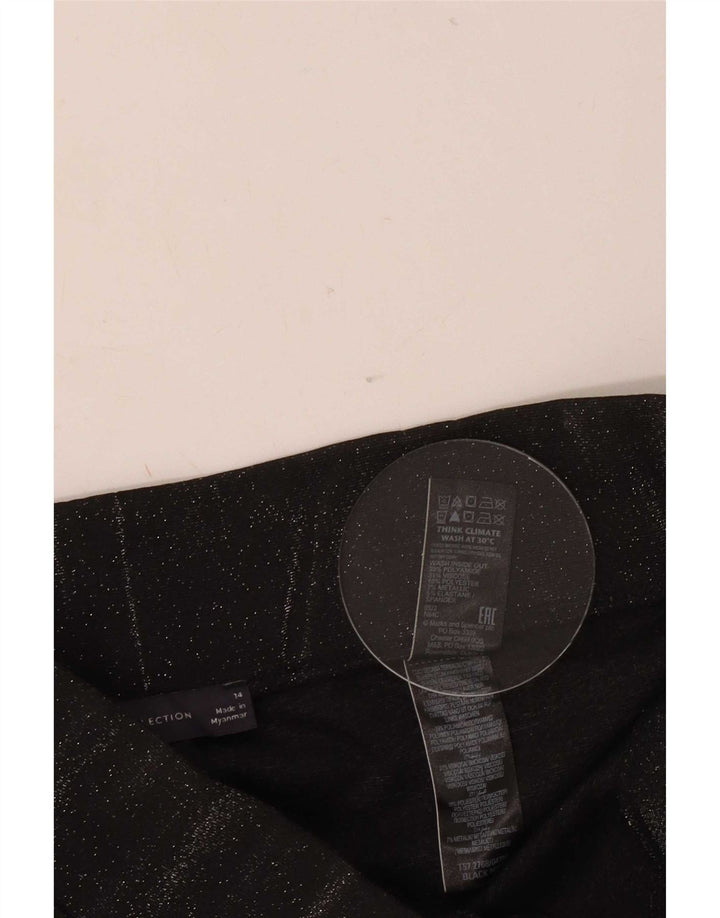 Γυναικεία κολάν Marks & Spencer UK 14 Medium Black Flecked Polyamide