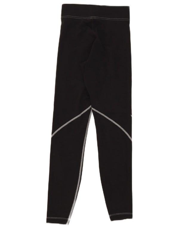 Nike Womens Graphic Leggings UK 4 XS  Black