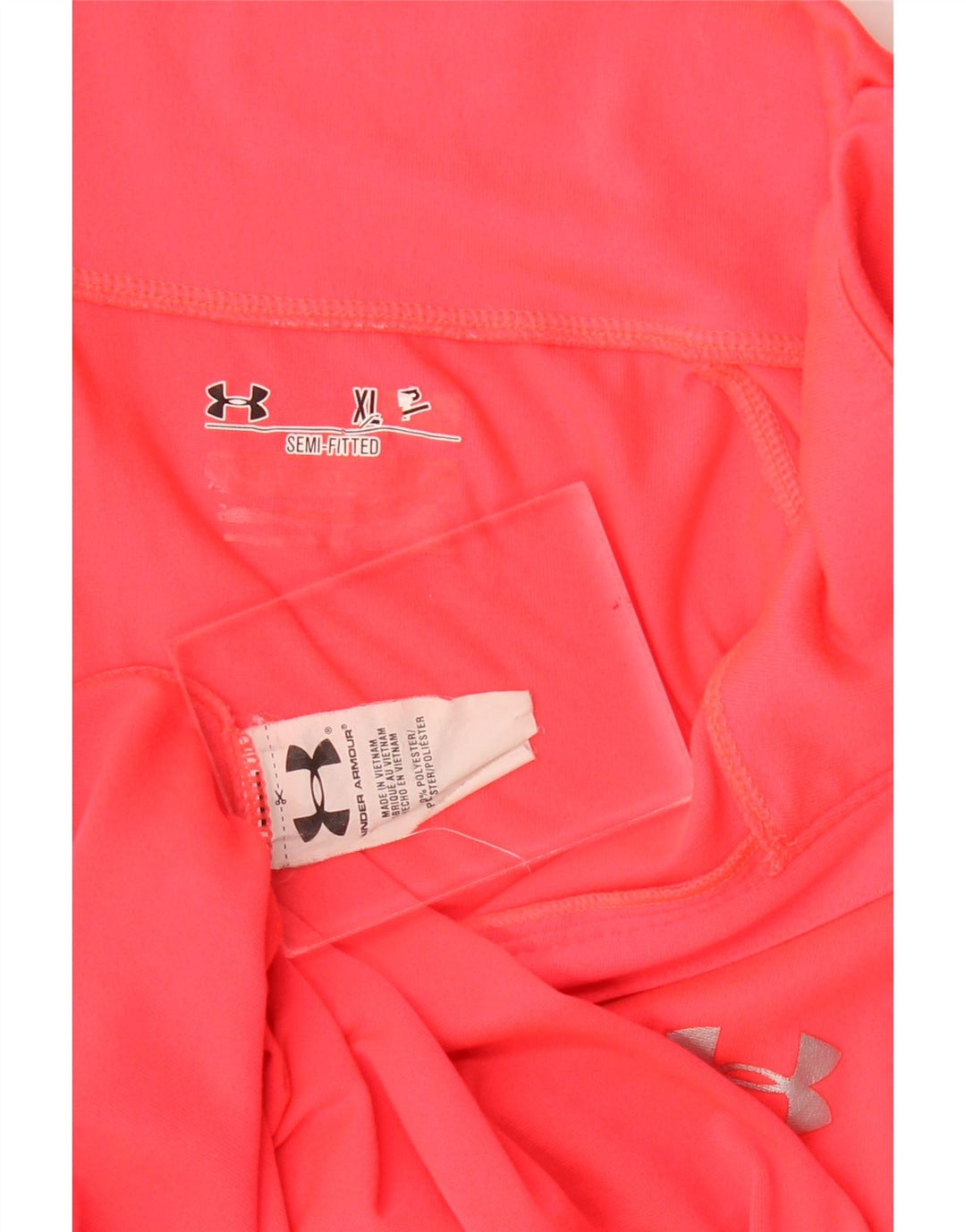 Under Armour Γυναικεία φόρμα πουλόβερ με φερμουάρ Top UK 18 XL Pink Polyester