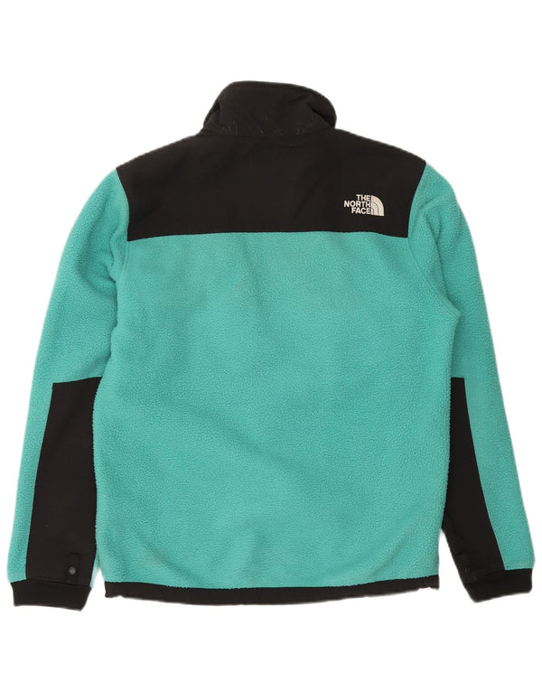 THE NORTH FACE Ανδρικό Fleece Jacket UK 36 Small Turquoise Colourblock