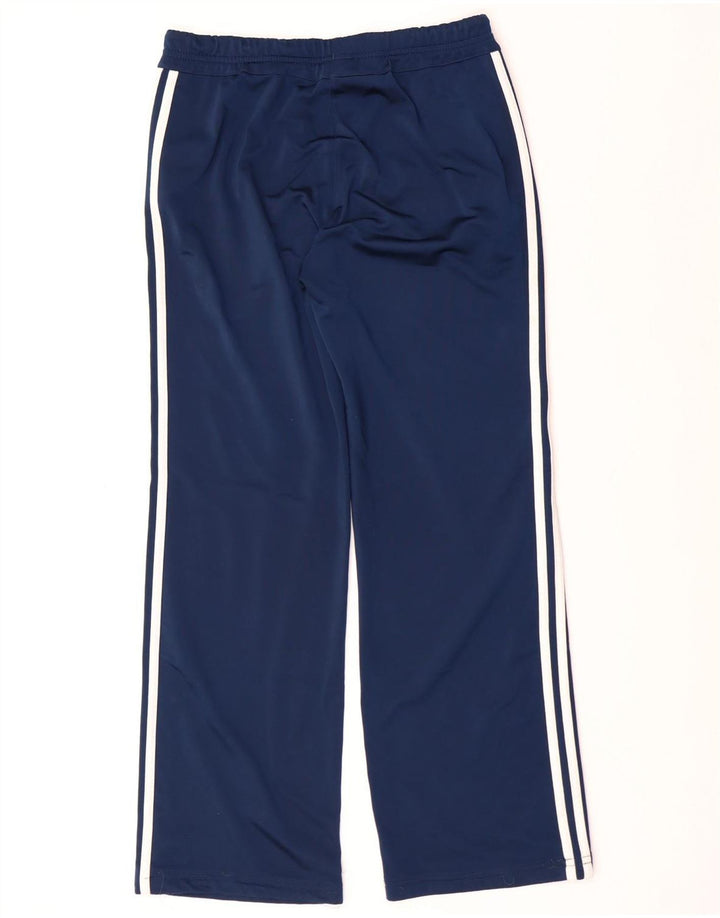 Γυναικεία αθλητική φόρμα ADIDAS Παντελόνι UK 14 Medium Navy Blue Polyester
