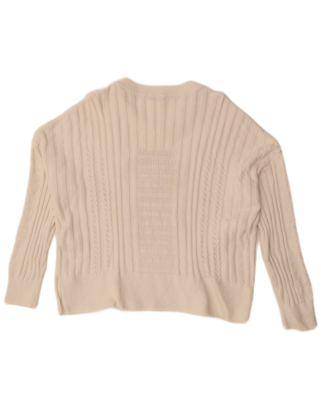 Γυναικείο πουλόβερ Tommy Hilfiger Graphic Crew Neck Jumper UK 14 Medium White