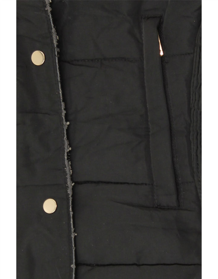 Zara Γυναικείο μπουφάν UK 14 Large Black