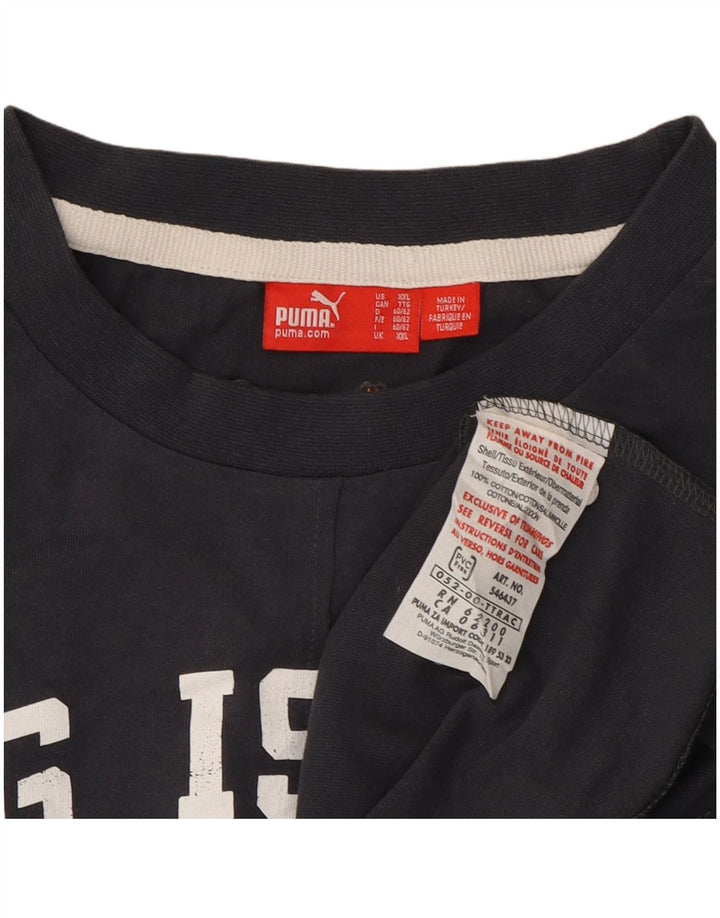 Ανδρικό γραφικό γιλέκο Puma Top 2XL Navy Blue Cotton