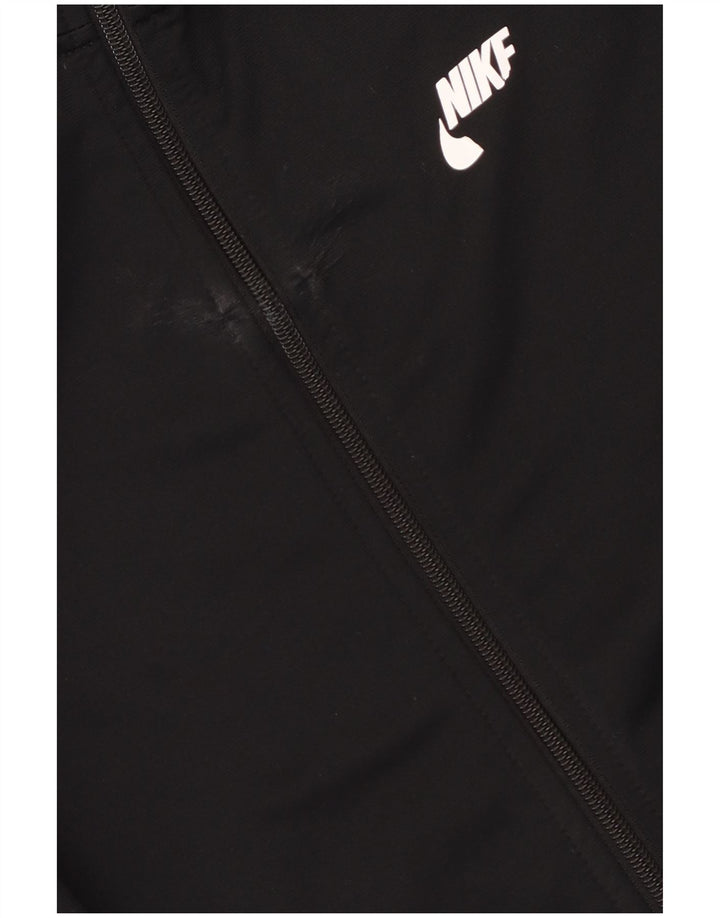Μπουφάν Nike Boys Graphic αθλητική φόρμα 13-14 ετών XL μαύρο πολυεστέρα