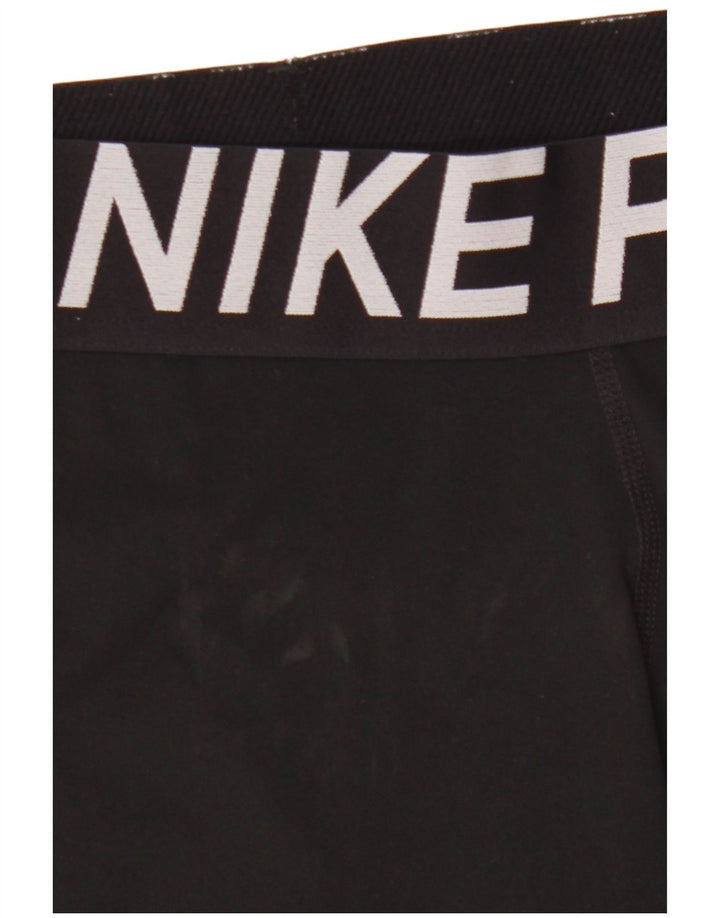 Γυναικεία γραφικά αθλητικά σορτς Nike UK 8 Small Black