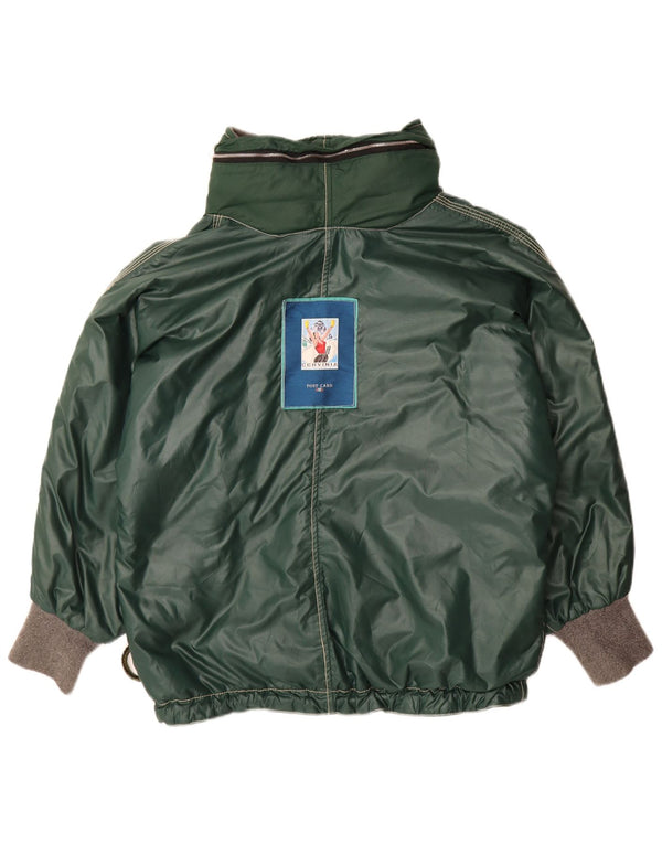 Καρτ ποστάλ Ανδρικό γραφικό μπουφάν UK 42 XL Green Colourblock