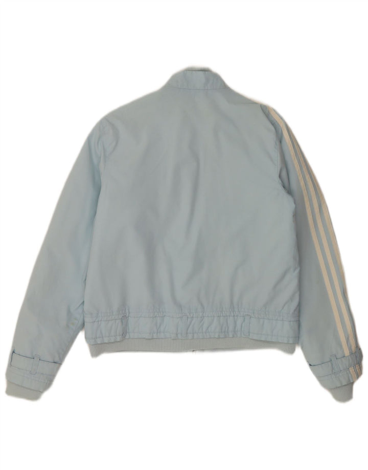Adidas Γυναικείο Bomber Jacket UK 10 Small Blue Polyester