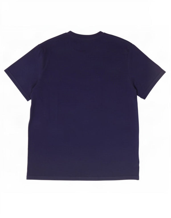 Ανδρικό γραφικό T-Shirt Adidas Top XL Navy Blue Cotton