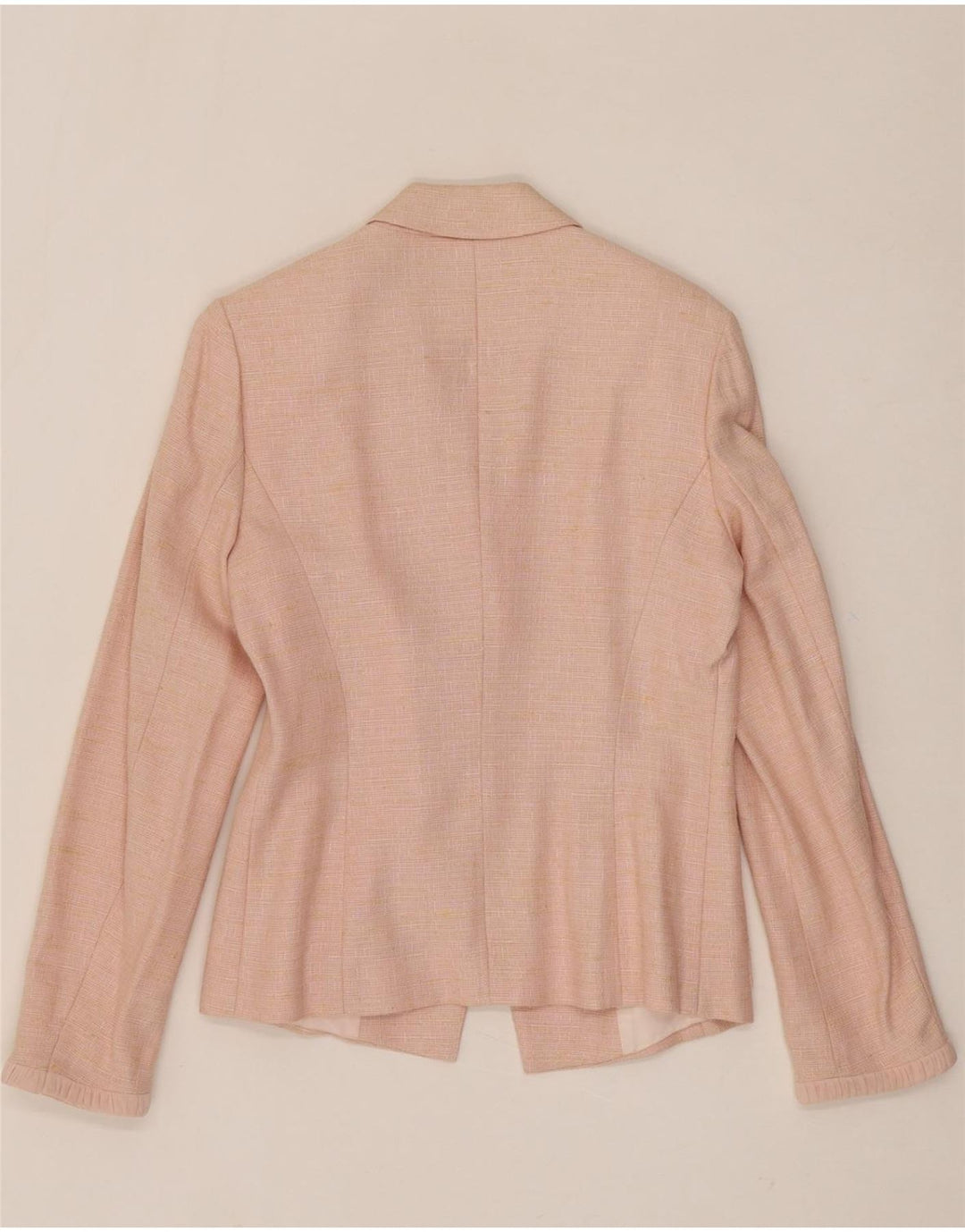 FENN WRIGHT MANSON Womens 1 Button 2 Piece Set UK 10 Small Pink Viscose Vintage Fenn Wright Manson and Second-Hand Fenn Wright Manson from Messina Hembry 