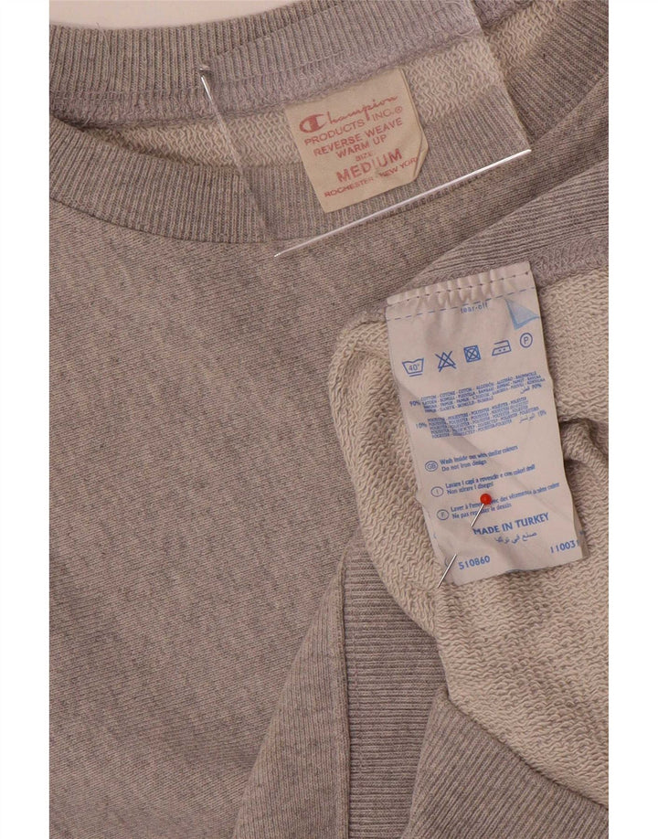 Champion Γυναικεία Φούτερ Jumper UK 14 Medium Grey Cotton