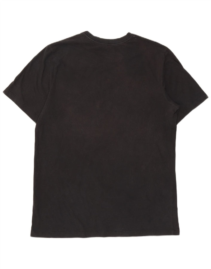 Ανδρικό γραφικό μπλουζάκι Nike Dri Fit Top Large Μαύρο