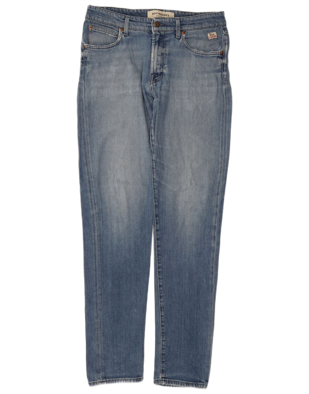 ROY ROGERS Ανδρικό Slim Jeans W34 L34 Μπλε βαμβακερό