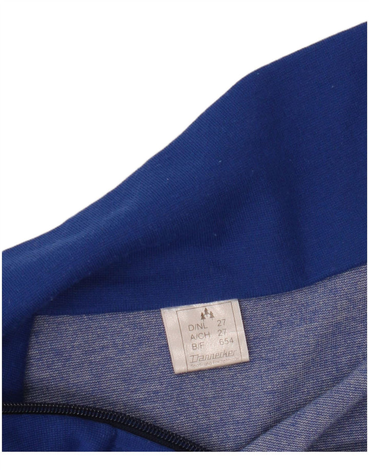 Γυναικεία αθλητική φόρμα VINTAGE Top Jacket UK 18 XL Blue Colourblock Acrylic