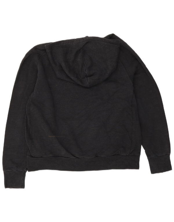 Jack Wills Mens Hoodie Jumper XL Black Cotton