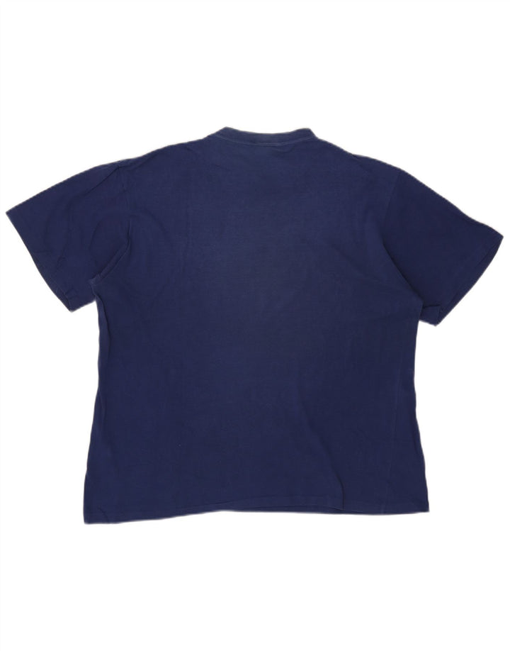 Ανδρικό T-Shirt Lacoste Top Size 4 Μεσαίο Μπλε Βαμβακερό