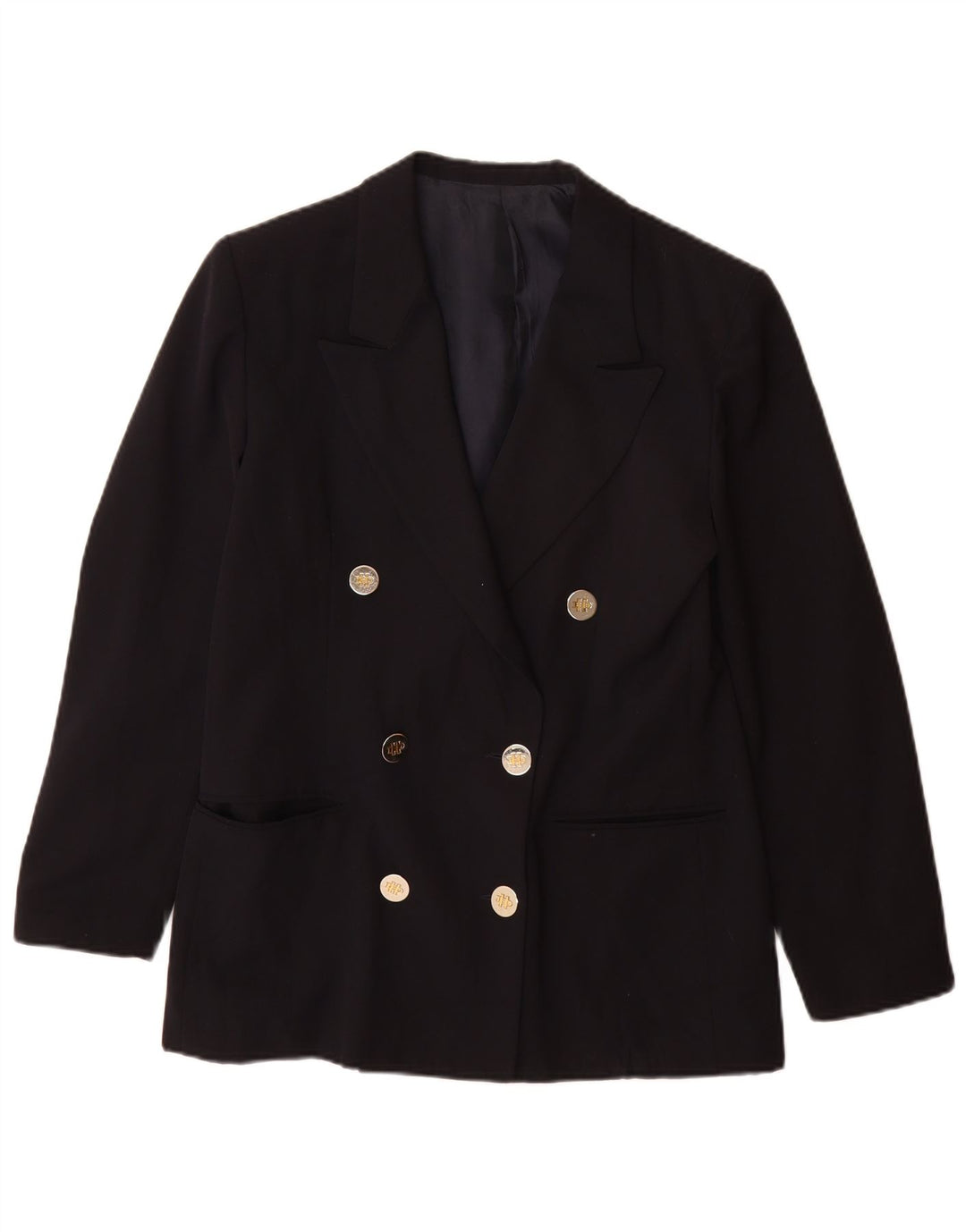 Daniel Hechter Γυναικείο Μπλέιζερ Διπλό Μπουφάν UK 12 Medium Navy Blue